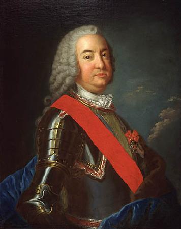 Donatien Nonotte Portrait of Pierre de Rigaud oil painting image